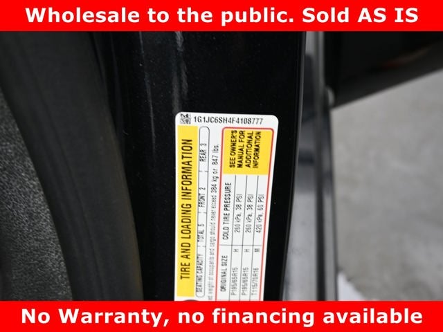 2015 Chevrolet Sonic LT