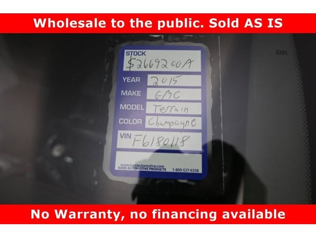 2015 GMC Terrain SLE
