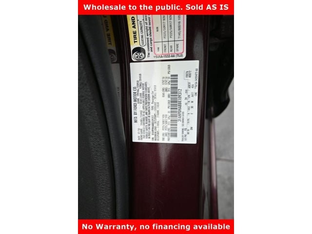 2011 Ford Fusion SE