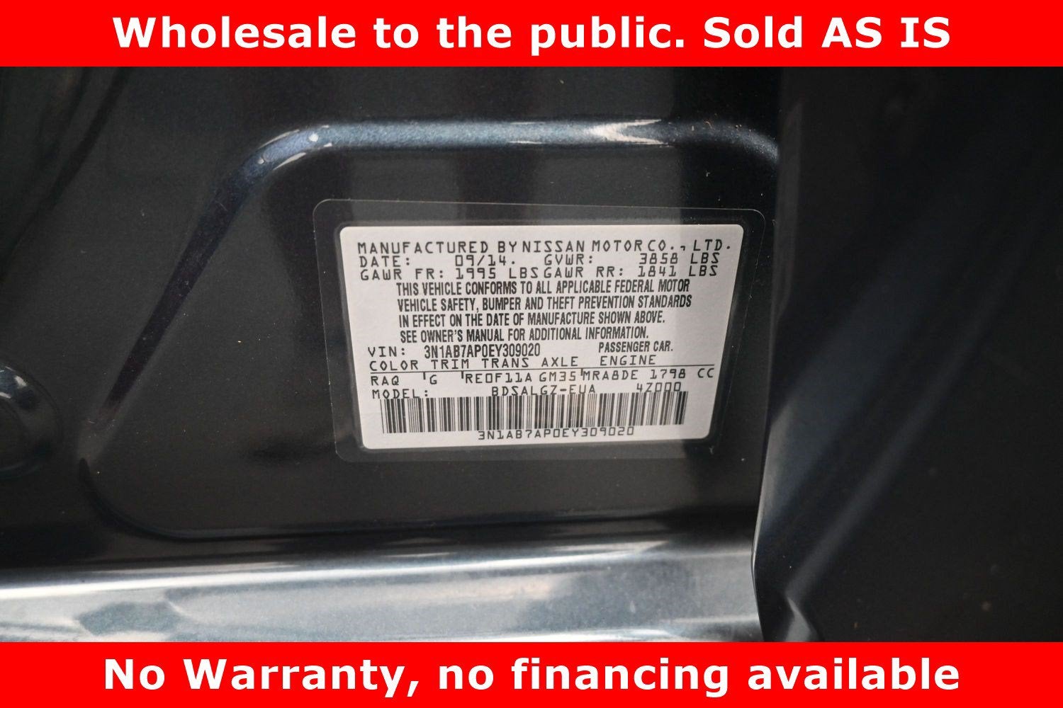 2014 Nissan Sentra SL