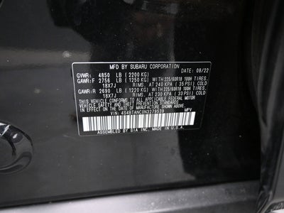 2022 Subaru Outback Limited