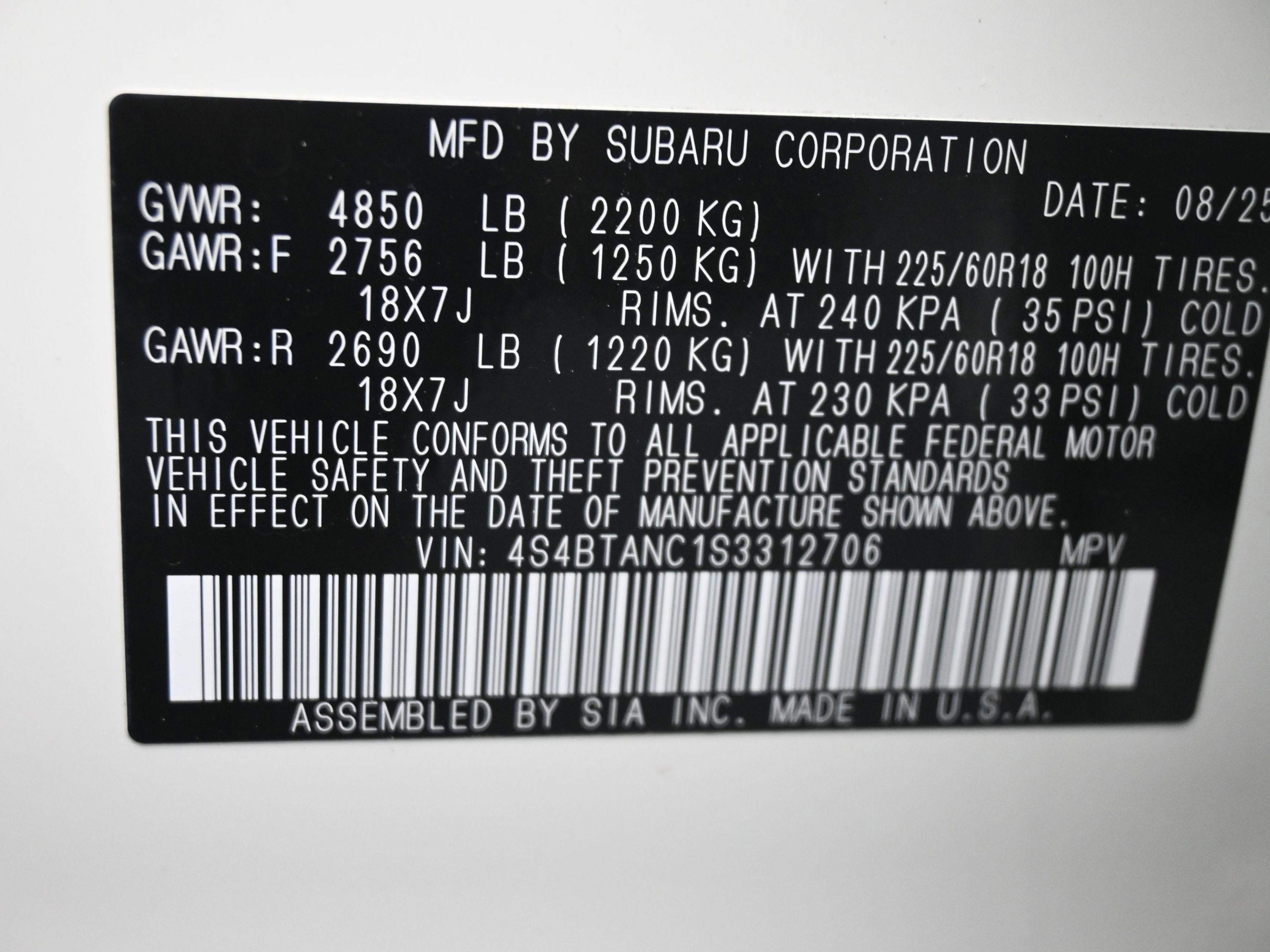 2025 Subaru Outback Limited