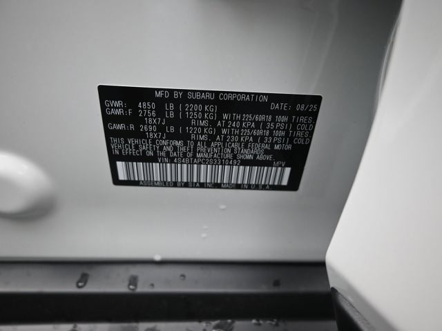 2025 Subaru Outback Touring