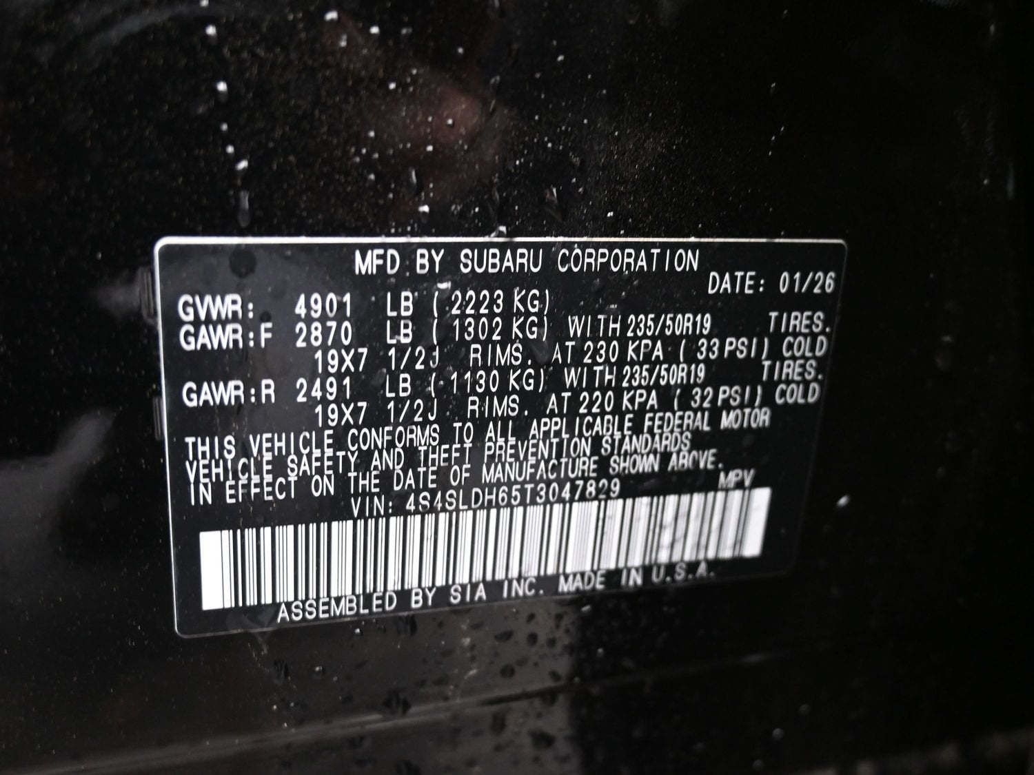 2026 Subaru Forester Sport