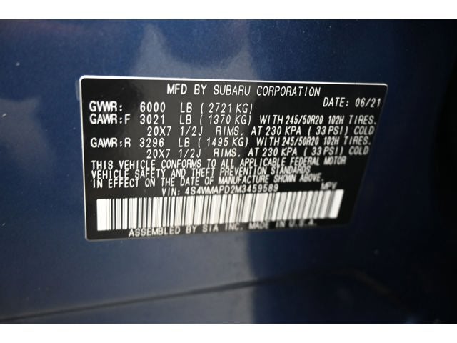 2021 Subaru Ascent Limited