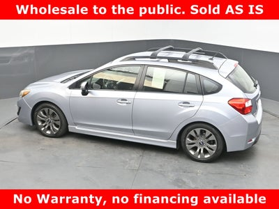 2015 Subaru Impreza Wagon 2.0i Sport Premium
