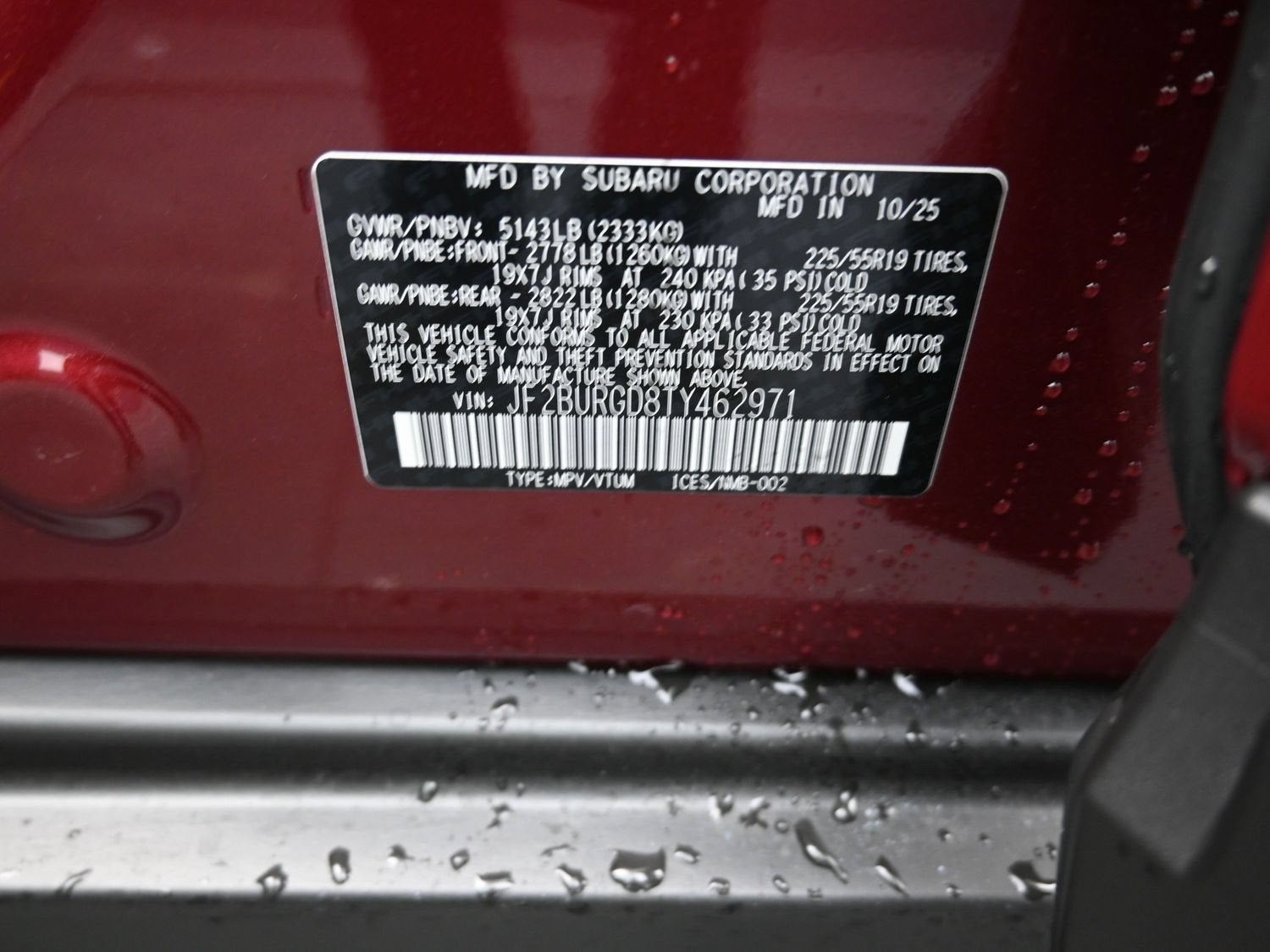 2026 Subaru Outback Limited XT