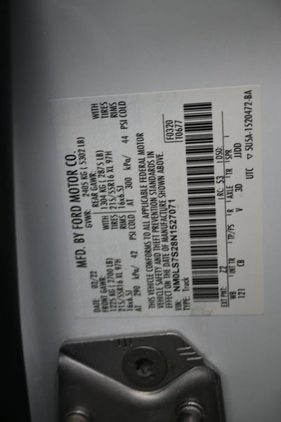 2022 Ford Transit Connect Van XL