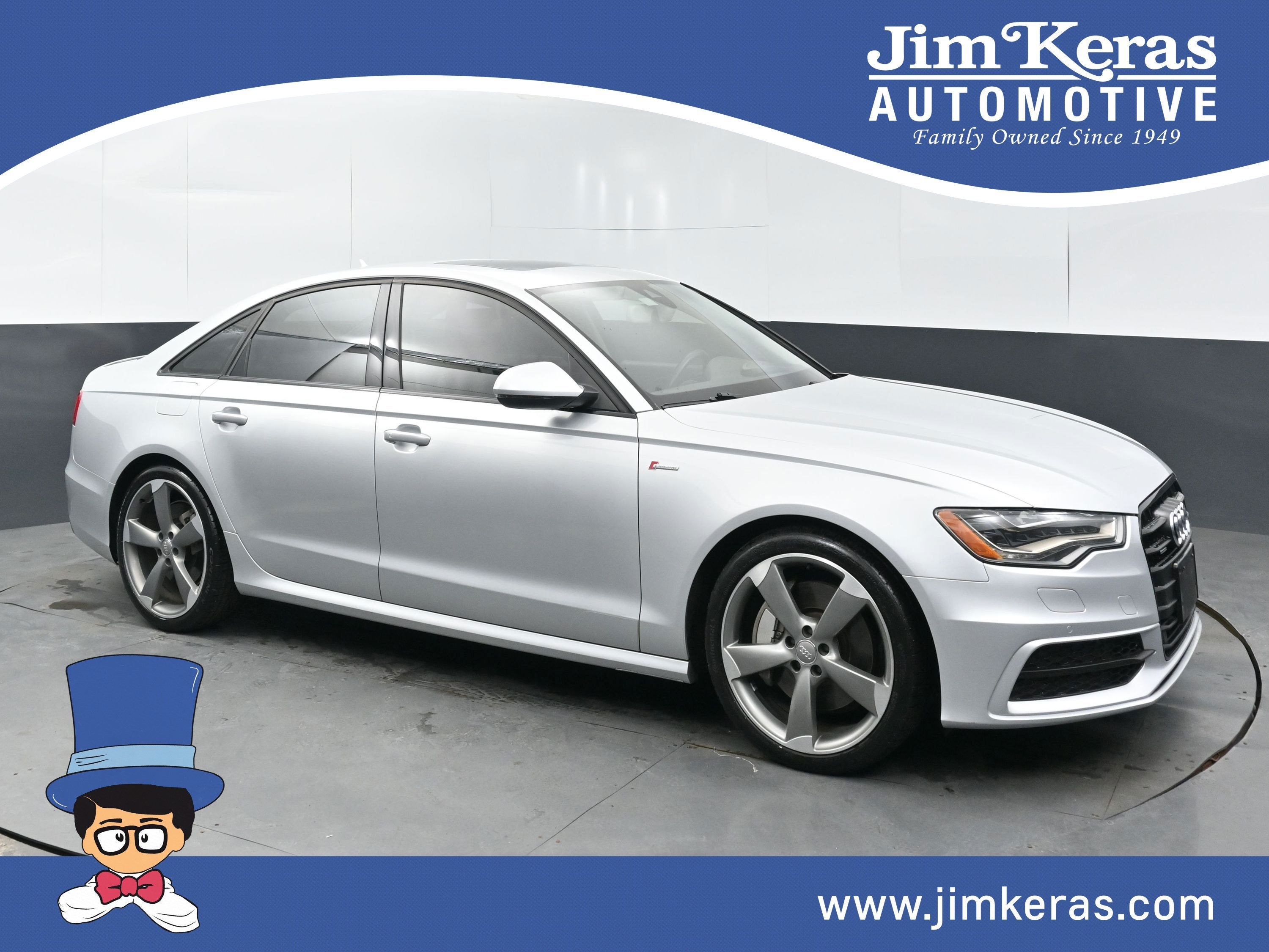 2015 Audi A6 3.0T Prestige Memphis TN Jim Keras Nissan WAUHGAFC1FN010051