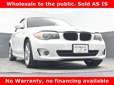 2012 BMW 1 Series 128i
