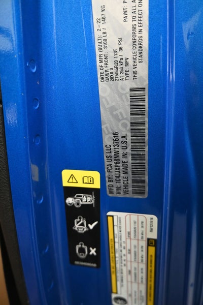 2022 Jeep Wrangler 4xe Unlimited Sahara 4x4