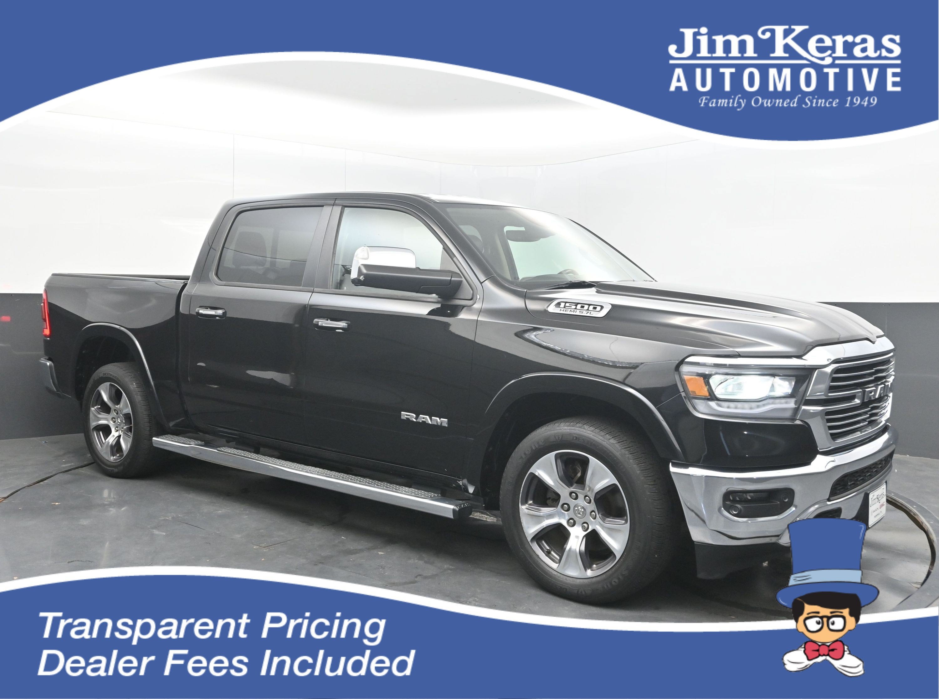 2019 RAM 1500 Laramie Crew Cab 4x2 5'7" Box