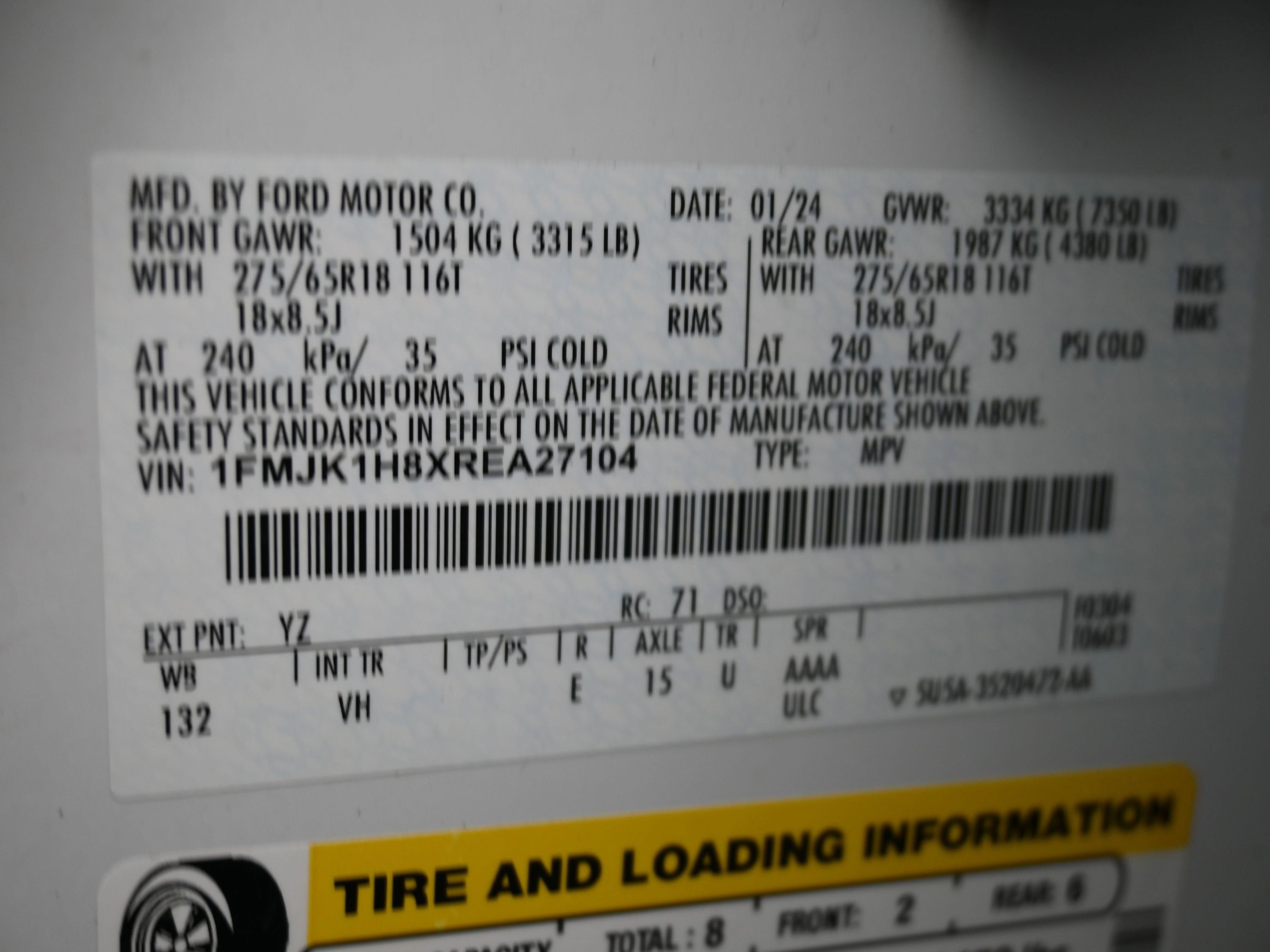 2024 Ford Expedition Max XLT