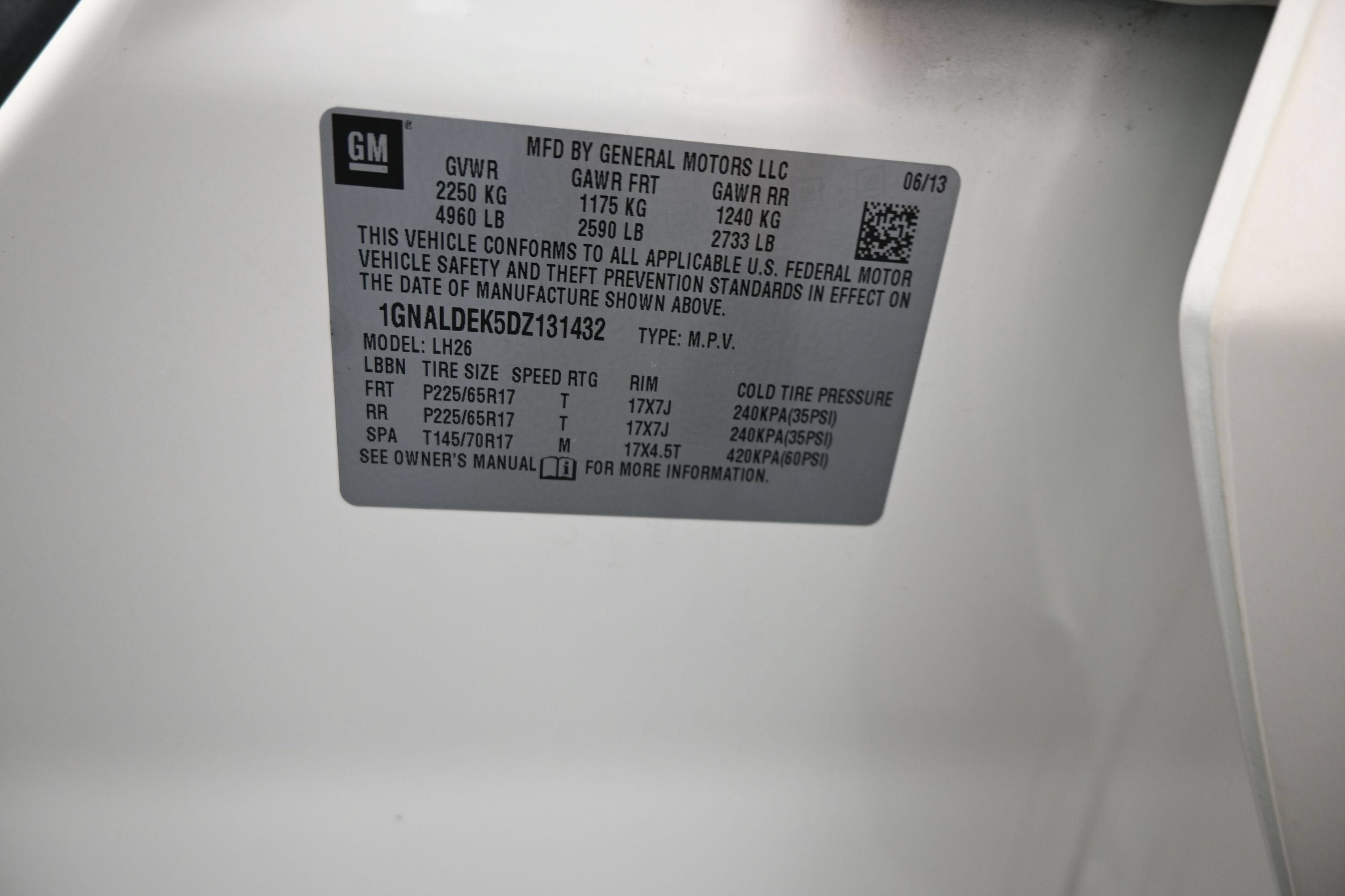 2013 Chevrolet Equinox LT