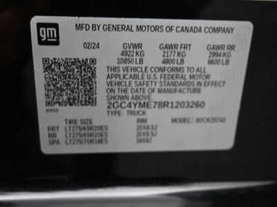 2024 Chevrolet Silverado 2500 HD Custom