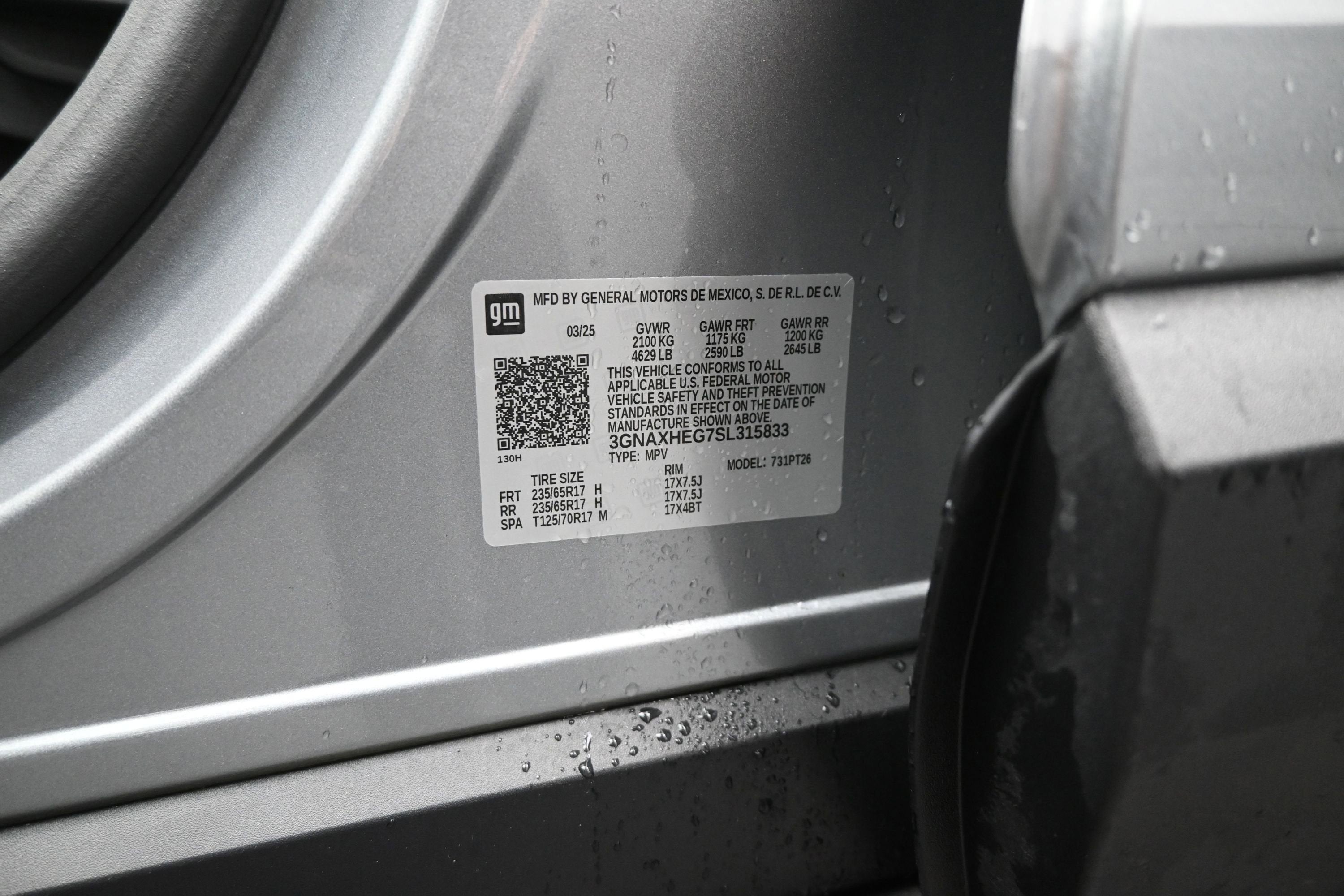 2025 Chevrolet Equinox LT