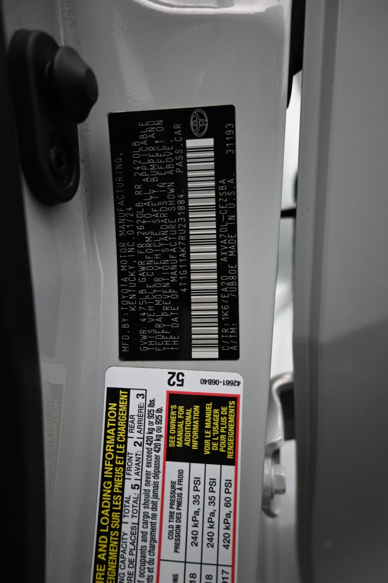 2024 Toyota Camry SE