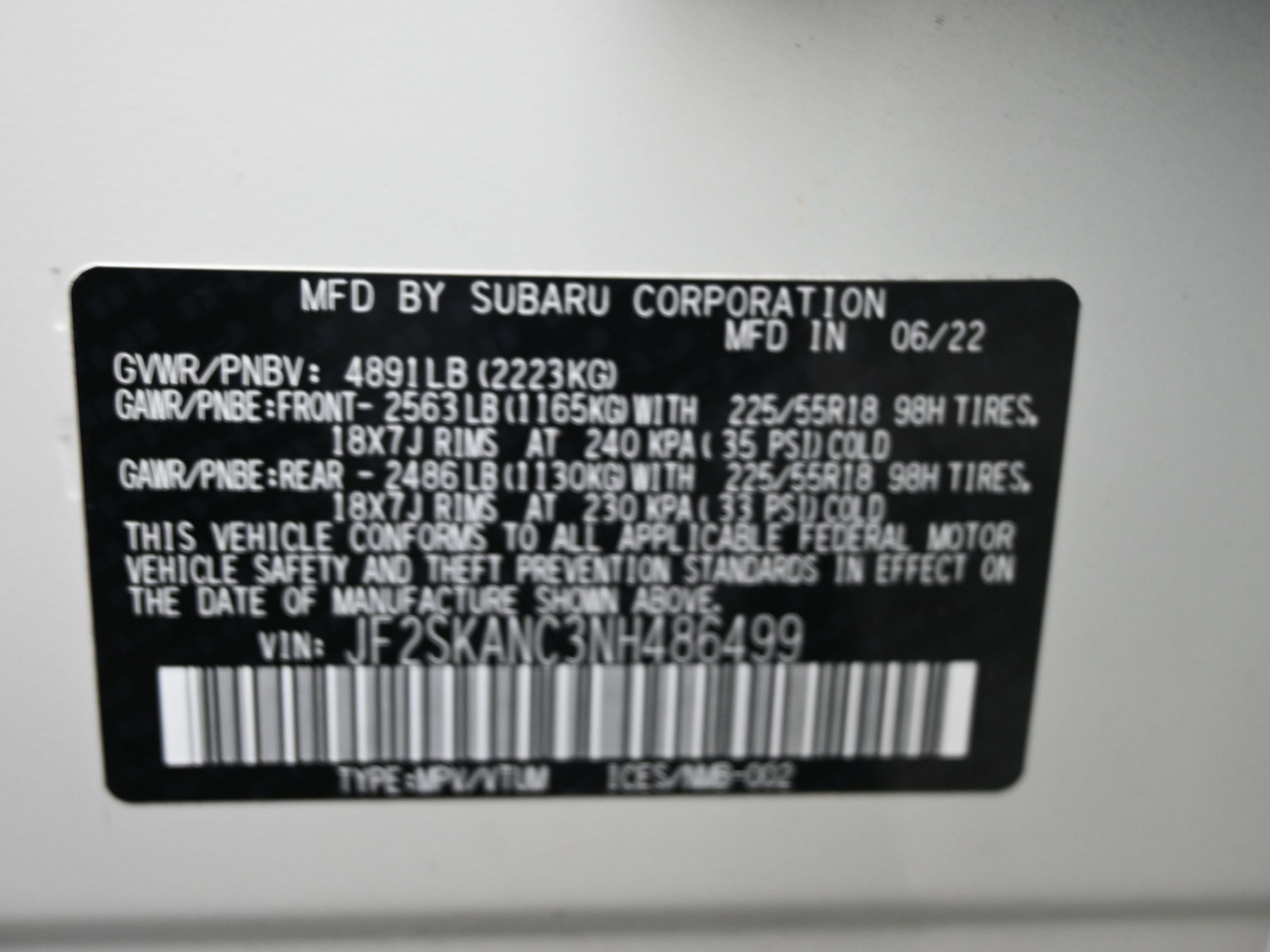 2022 Subaru Forester Limited