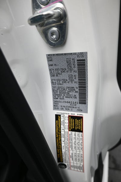 2026 Nissan FRONTIER S