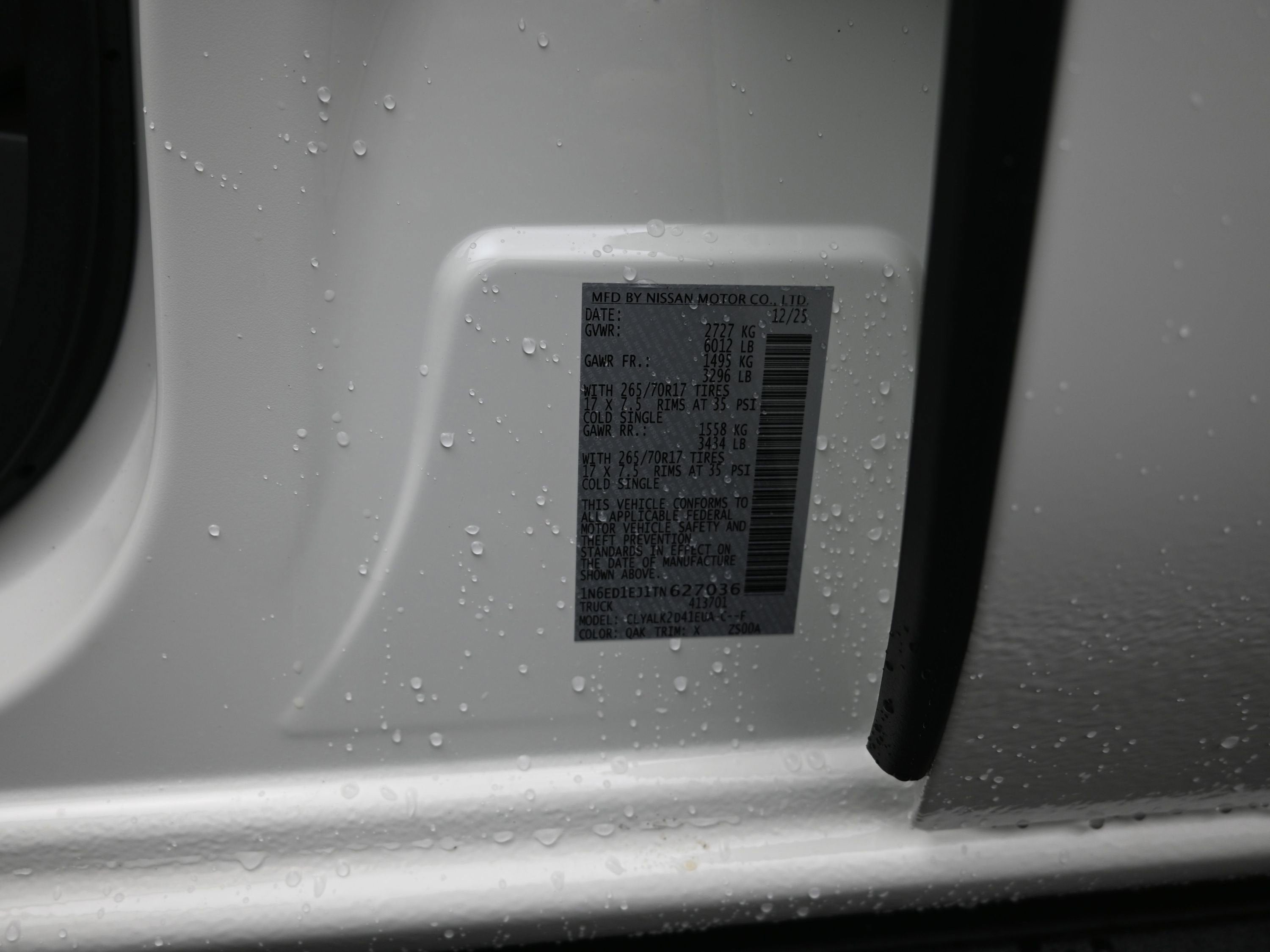 2026 Nissan FRONTIER PRO-X