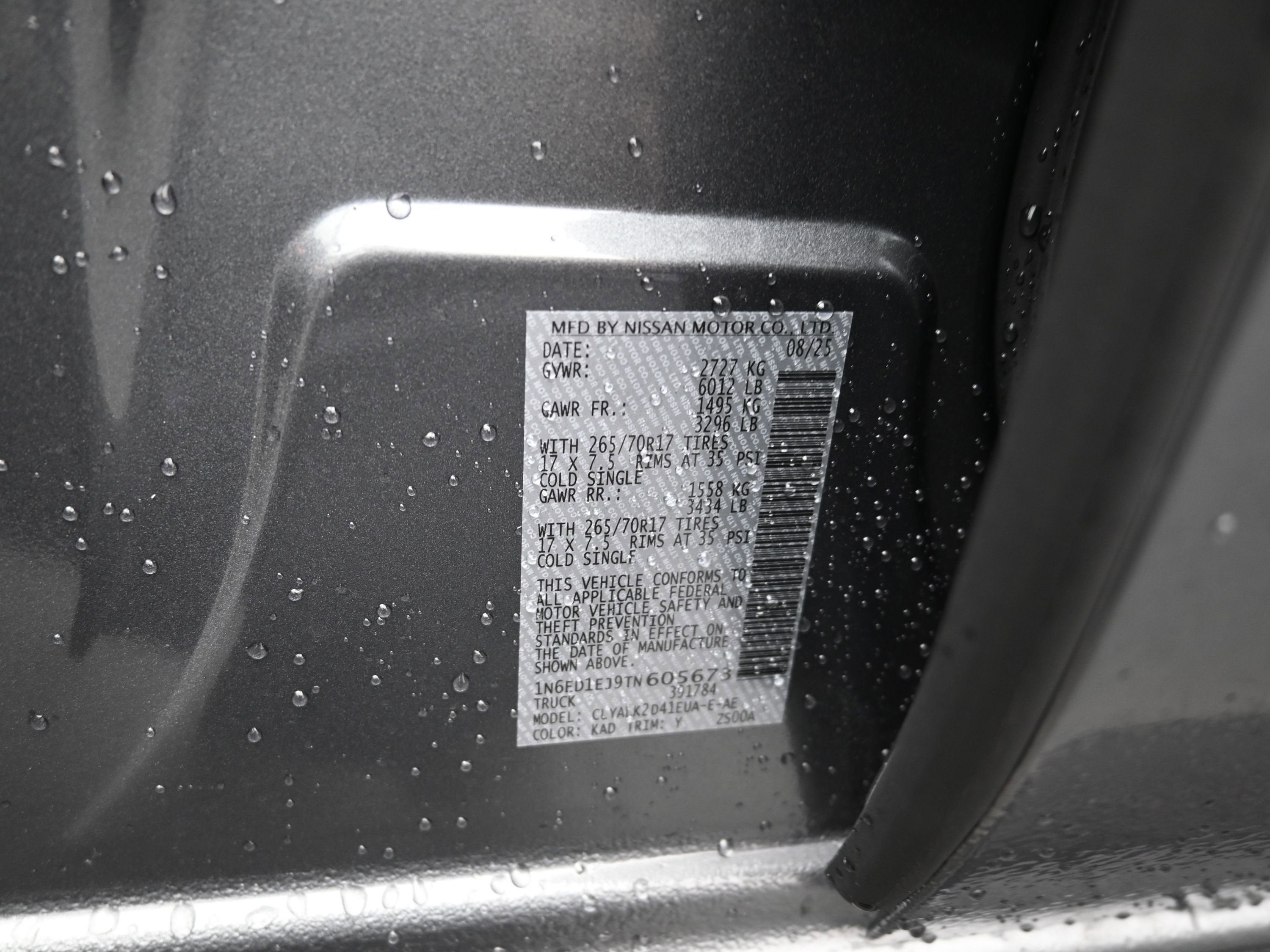 2026 Nissan FRONTIER PRO-X