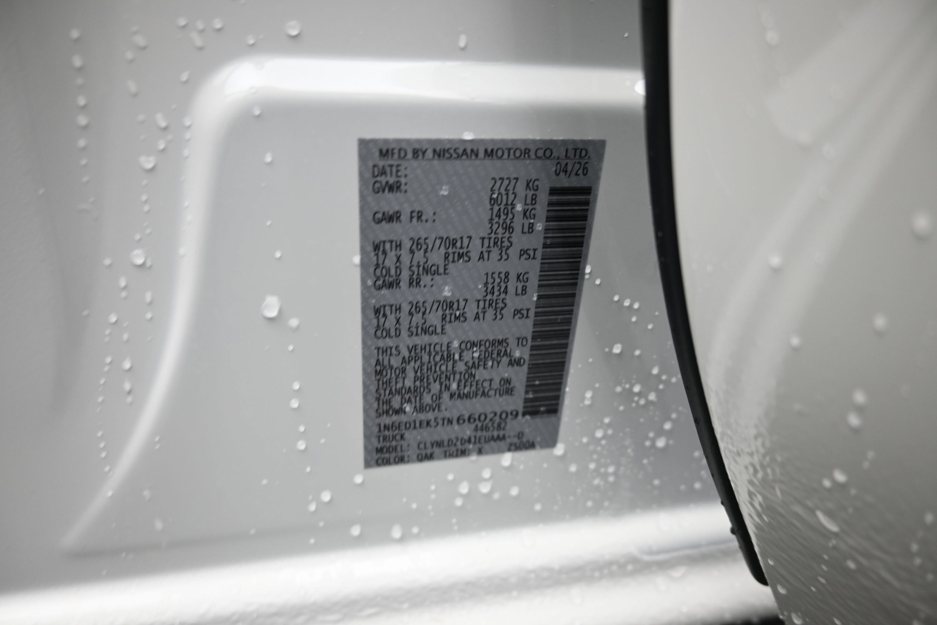 2026 Nissan FRONTIER PRO-4X