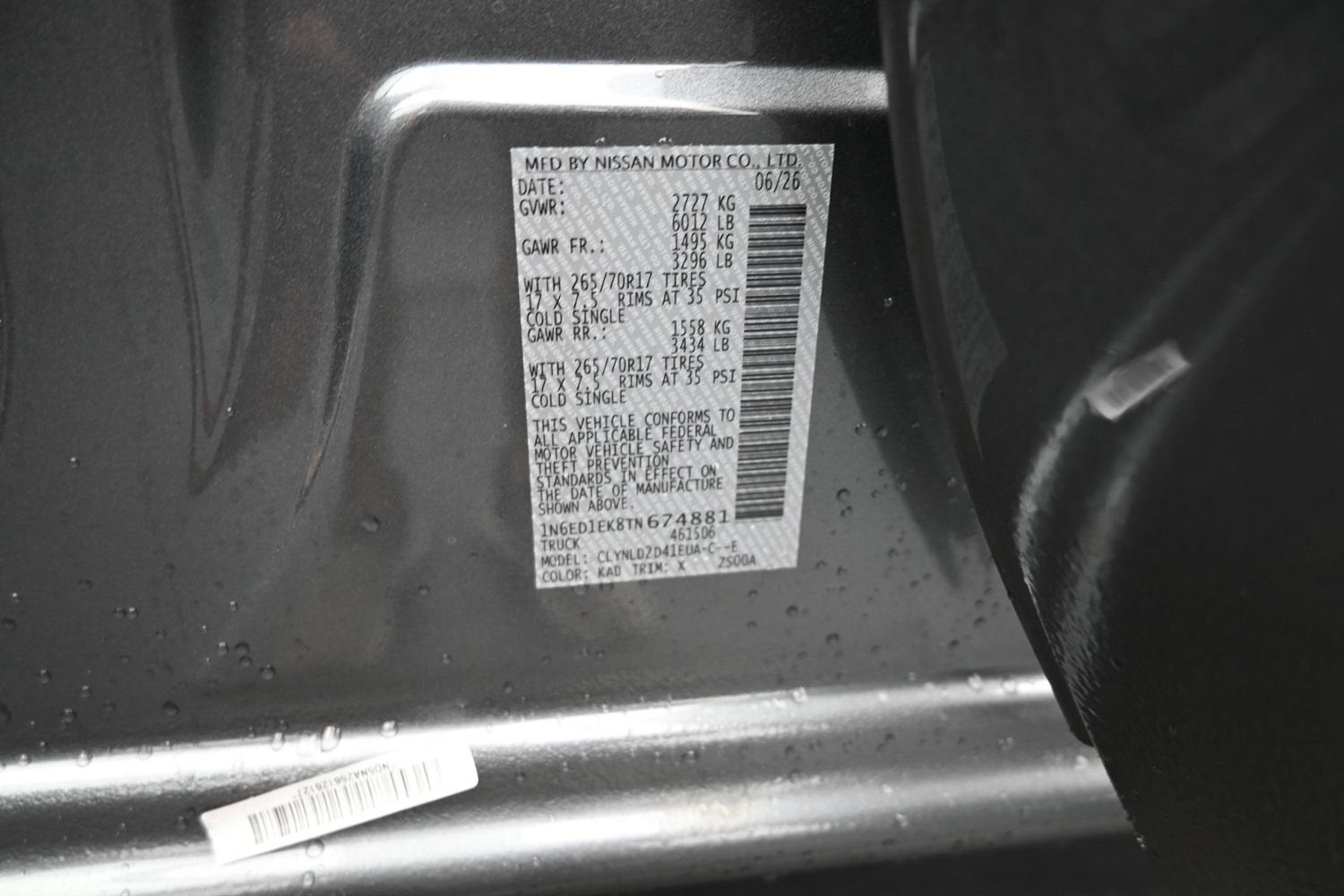 2026 Nissan FRONTIER PRO-4X