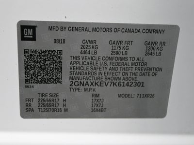 2019 Chevrolet Equinox LT