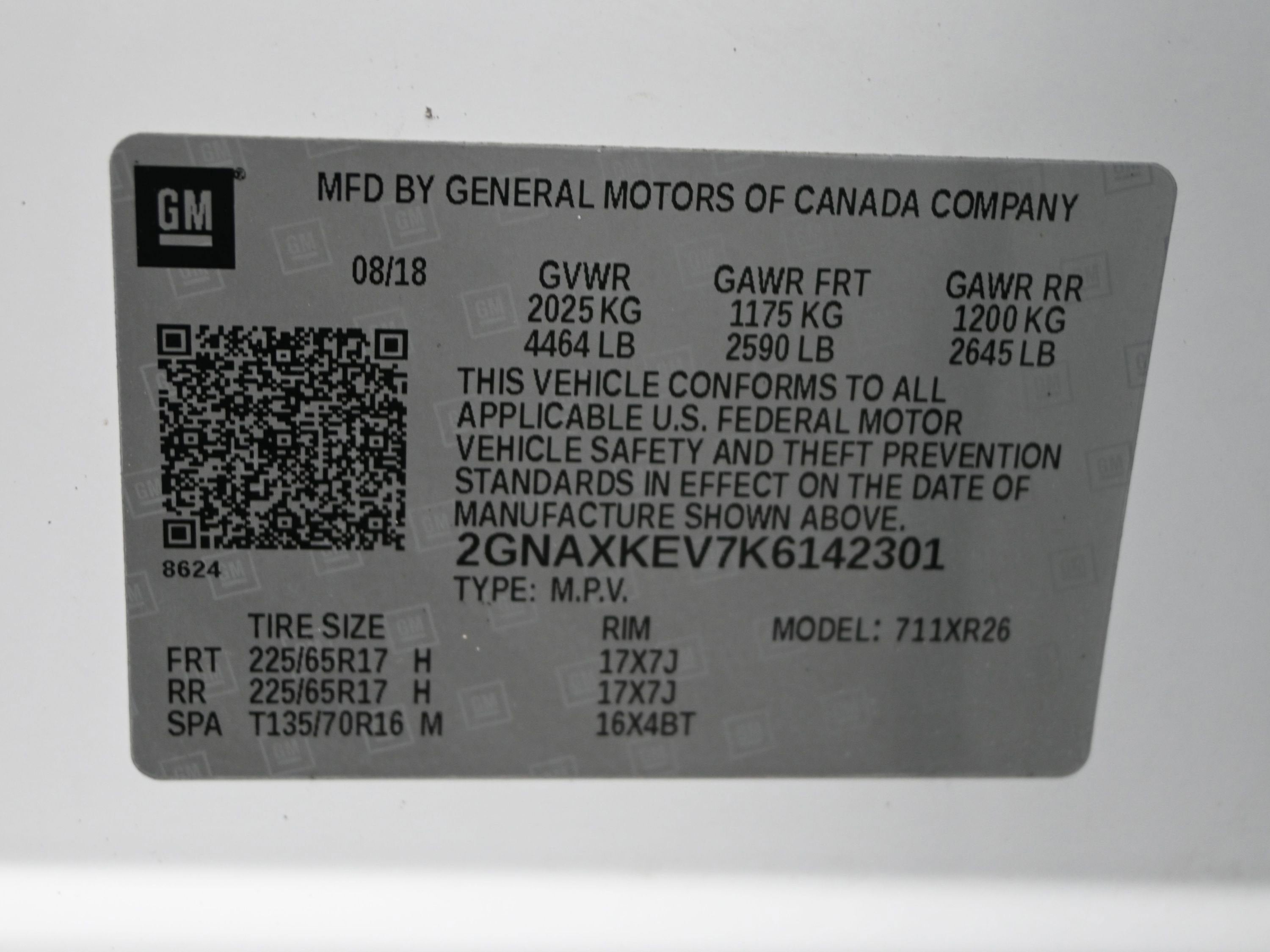 2019 Chevrolet Equinox LT