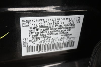 2023 Nissan Sentra S