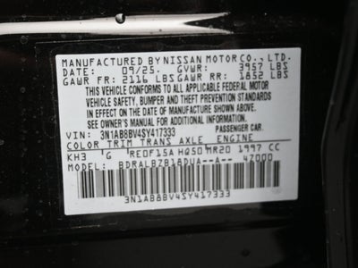 2025 Nissan SENTRA S