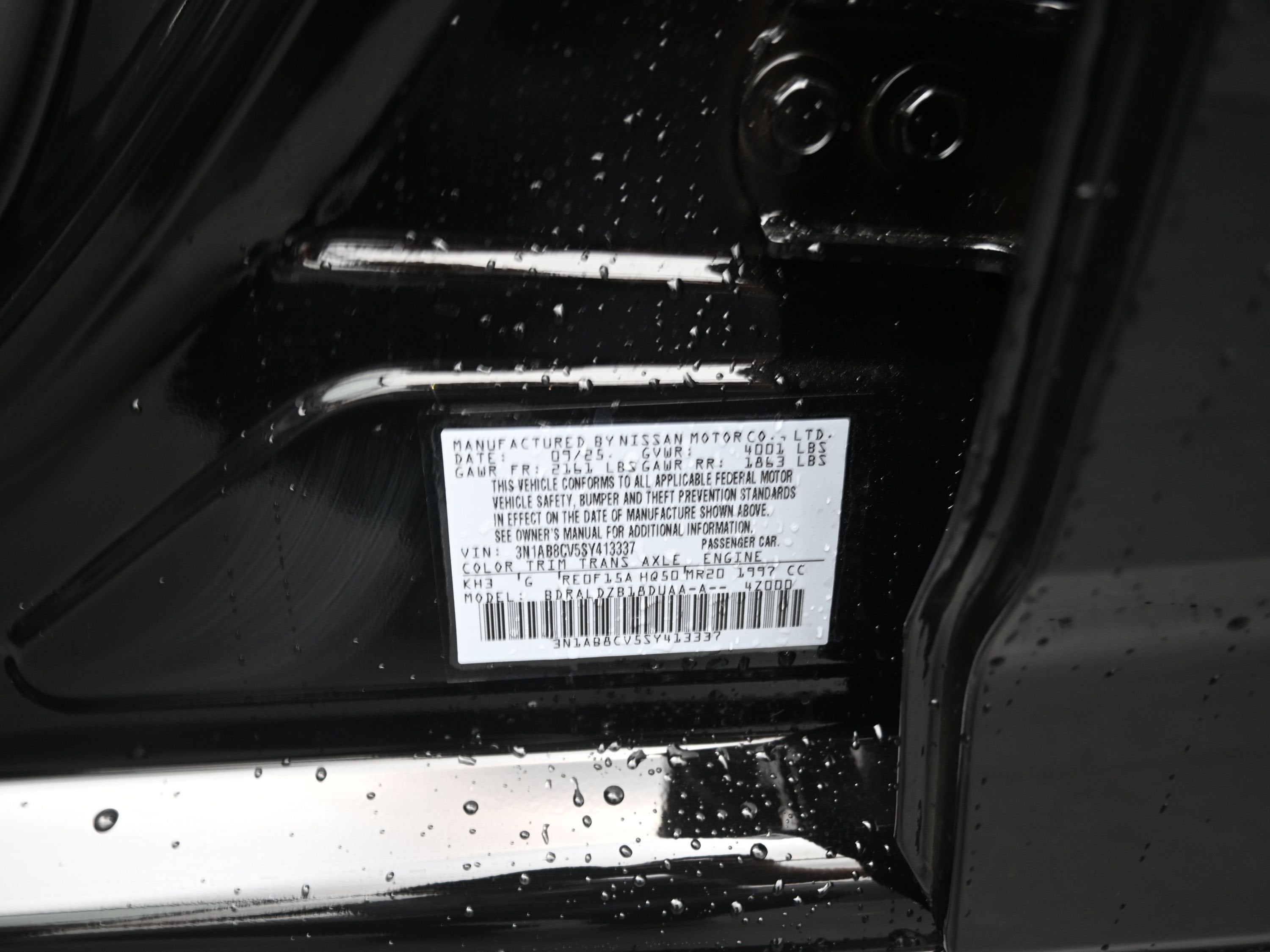 2025 Nissan SENTRA SV