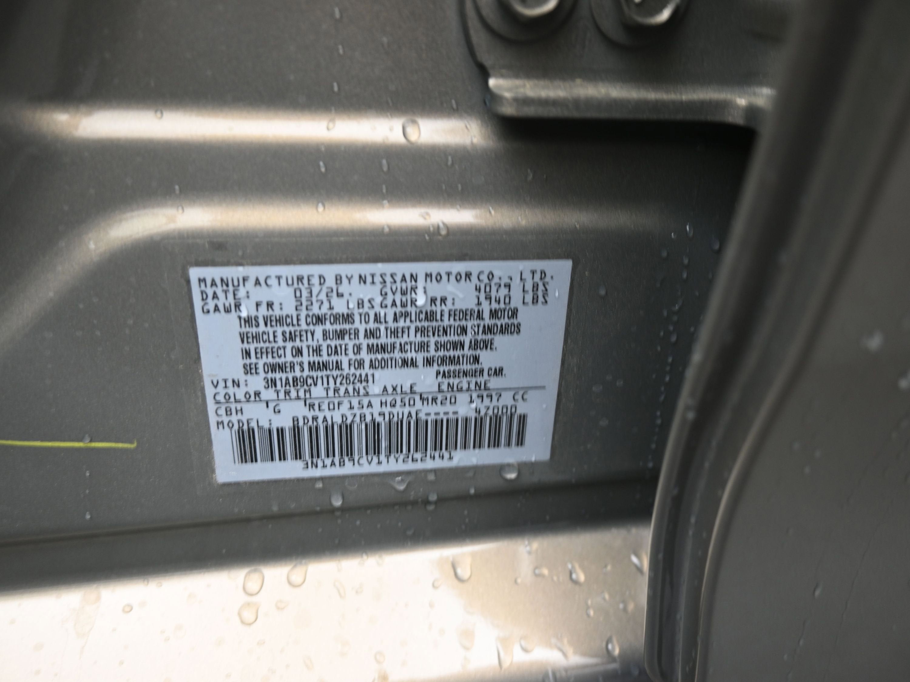 2026 Nissan SENTRA SV