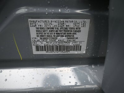 2026 Nissan SENTRA SV