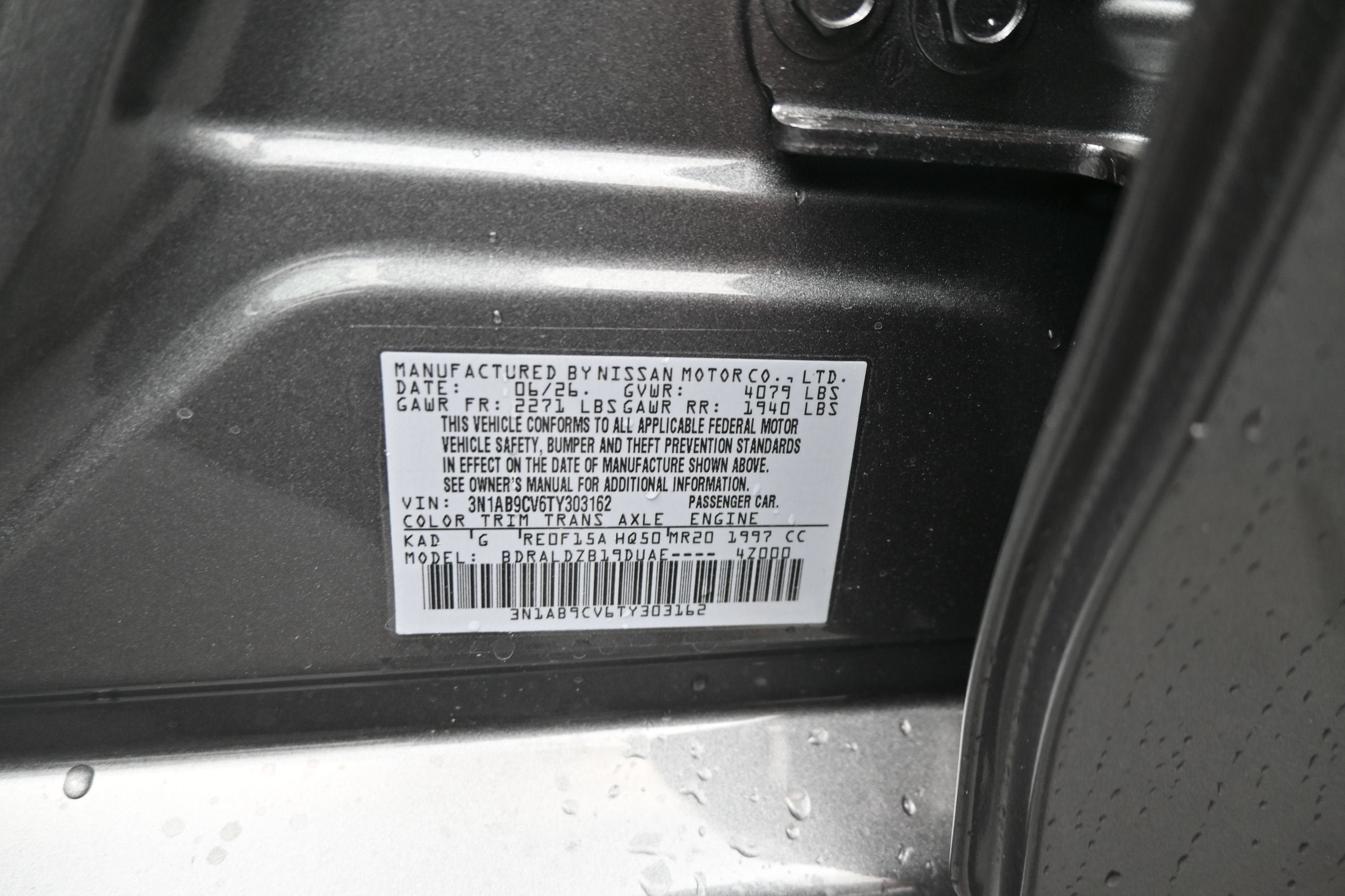2026 Nissan SENTRA SV