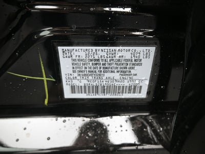 2026 Nissan SENTRA SV