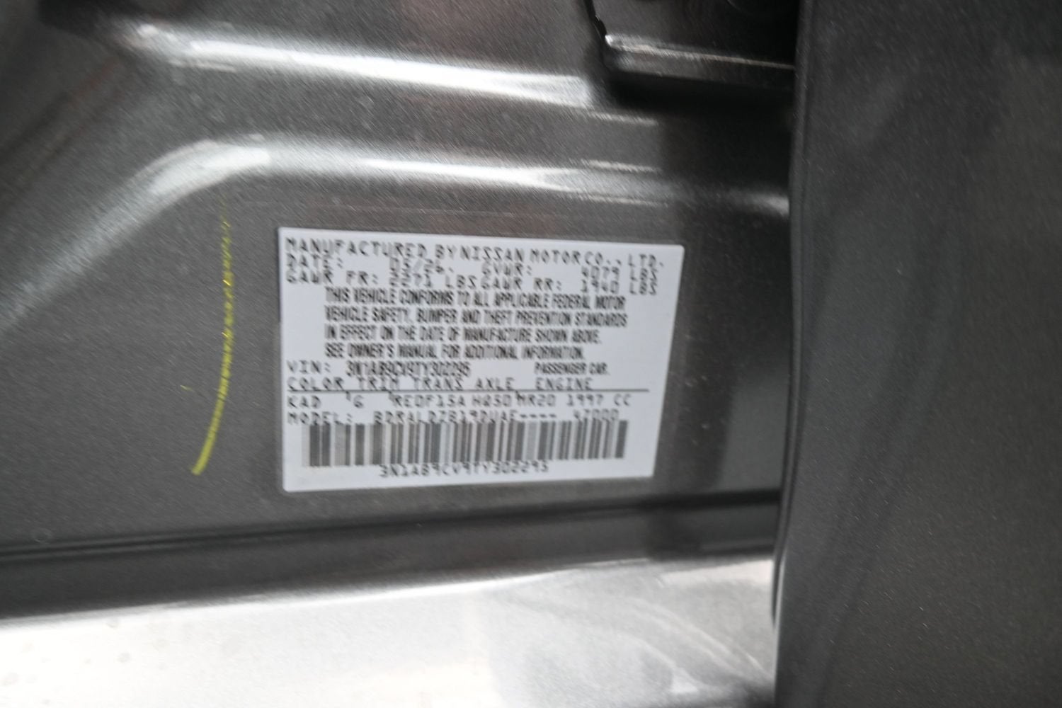 2026 Nissan SENTRA SV
