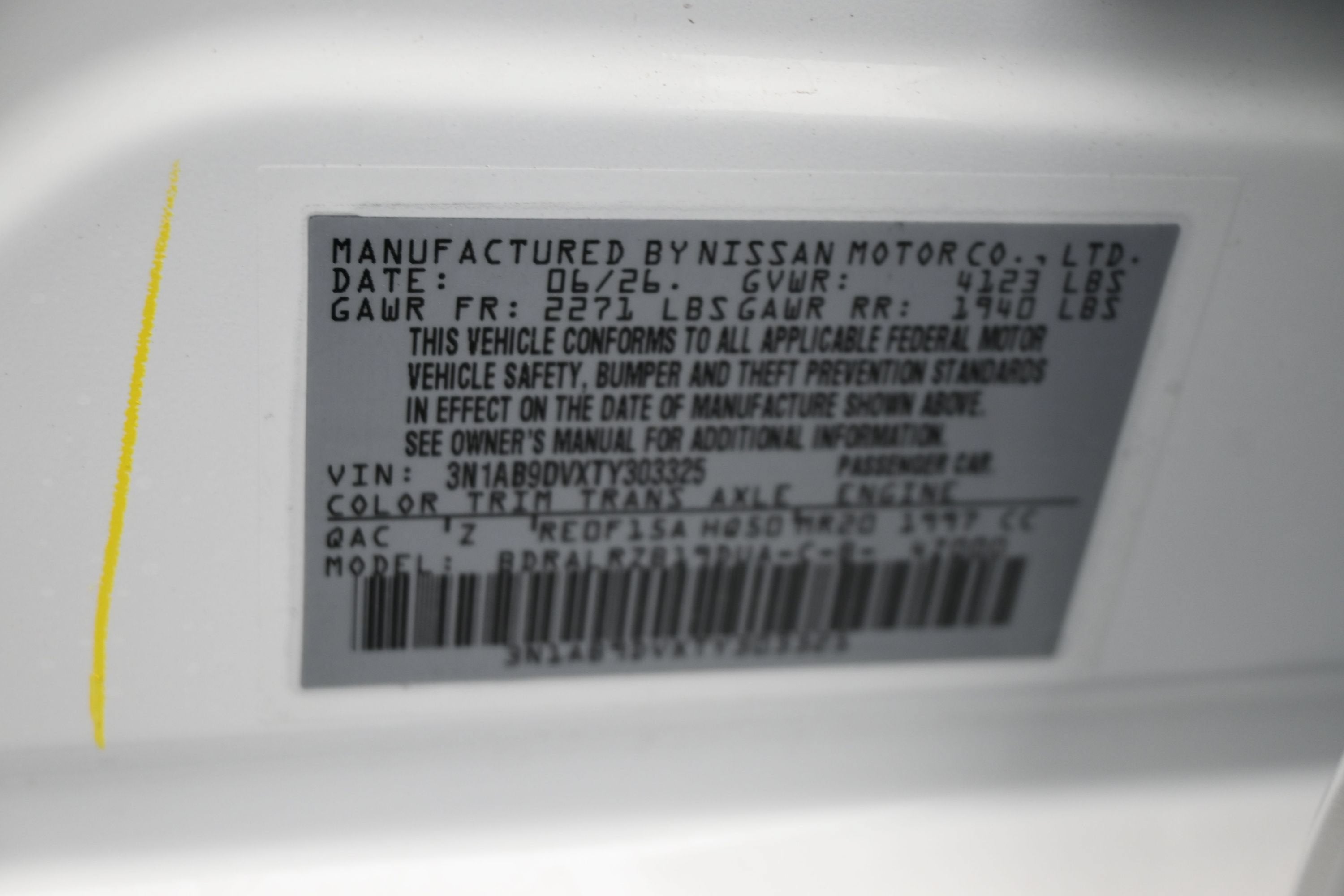 2026 Nissan SENTRA SR PREMIUM