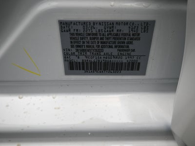 2026 Nissan SENTRA SL