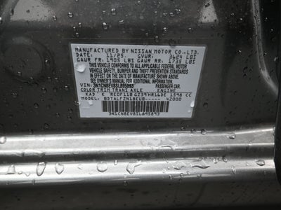 2025 Nissan VERSA SV