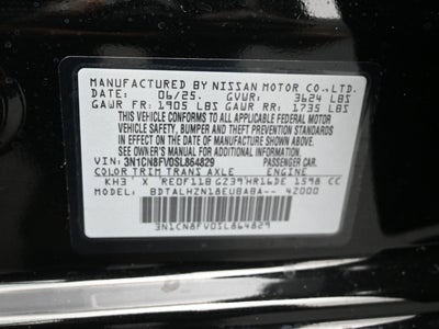 2025 Nissan Versa SR