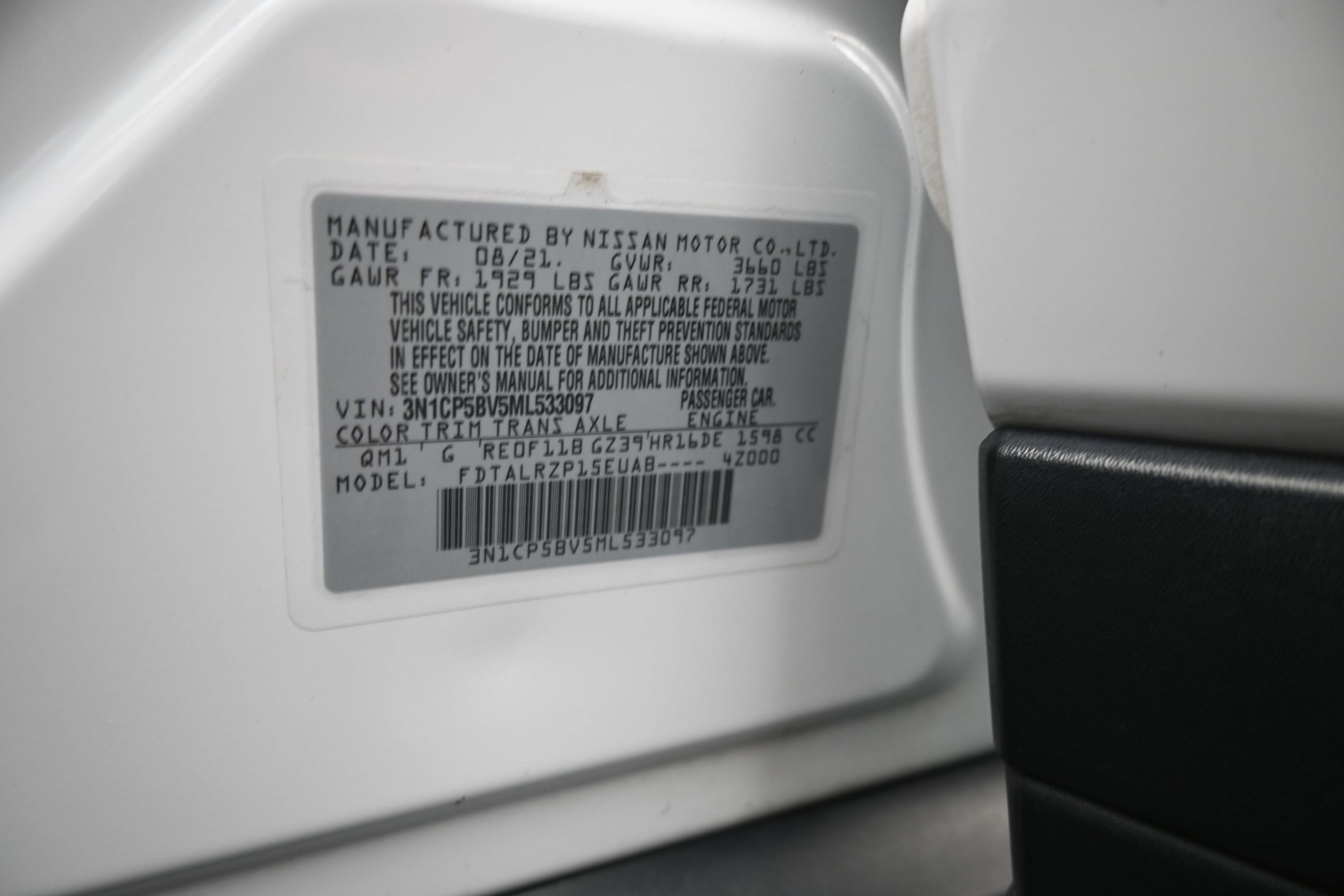 2021 Nissan Kicks S