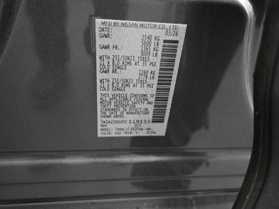 2026 Nissan MURANO Platinum