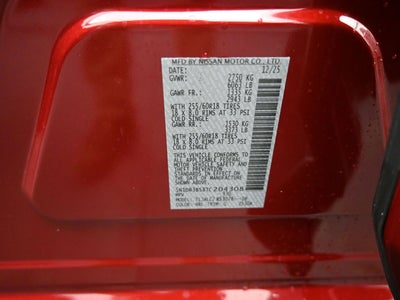 2026 Nissan PATHFINDER SV