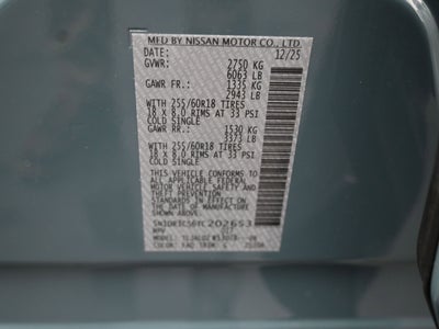 2026 Nissan PATHFINDER SL