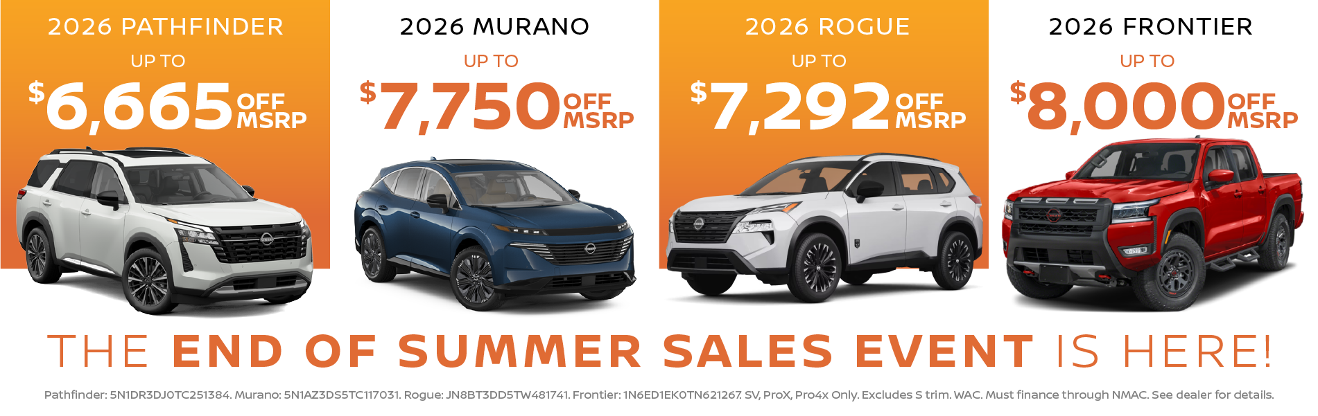 Multiple offers off msrp