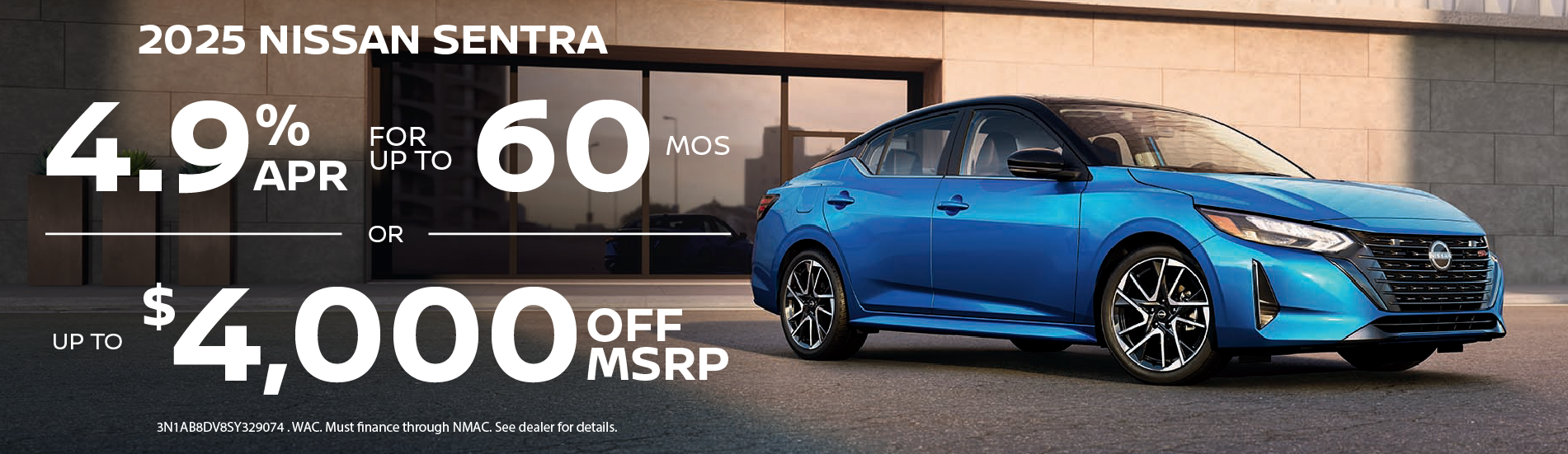 2025 Sentra deals